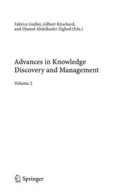 Cover of: Advances in Knowledge Discovery and Management