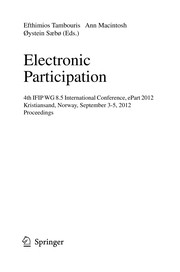 Cover of: Electronic Participation