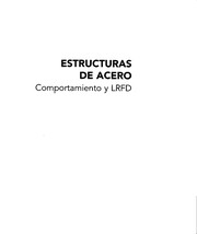 Cover of: Estructuras de acero