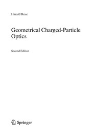 Cover of: Geometrical Charged-Particle Optics