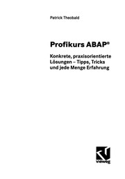 Cover of: Profikurs ABAP®