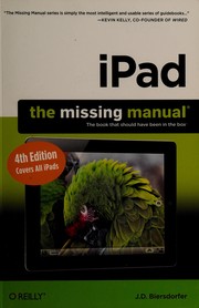 Cover of: iPad: The Missing Manual