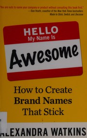 Cover of: Hello, my name is awesome
