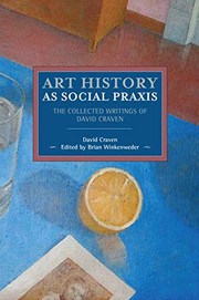 Cover of: Art History as Social Praxis