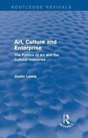 Cover of: Art, Culture and Enterprise