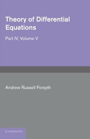 Cover of: Theory of differential equations