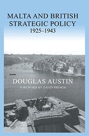 Cover of: Malta and British Strategic Policy, 1925-43