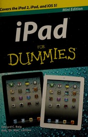 Cover of: iPad for dummies