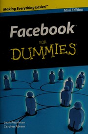Cover of: Facebook for dummies