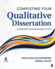 Cover of: Completing your qualitative dissertation