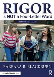 Cover of: Rigor Is NOT a Four-Letter Word