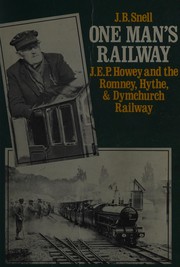 Cover of: One Man's Railway