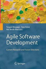 Cover of: Agile software development