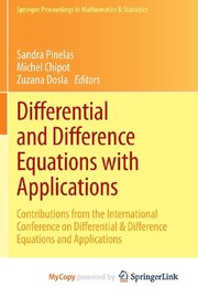 Cover of: Differential and Difference Equations with Applications