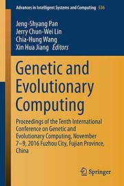 Cover of: Genetic and Evolutionary Computing