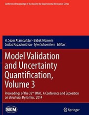 Cover of: Model Validation and Uncertainty Quantification, Volume 3