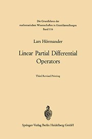 Cover of: Linear partial differential operators