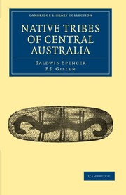 Cover of: The native tribes of central Australia