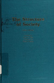 Cover of: La estructura social