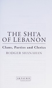 Cover of: Shi'a of Lebanon