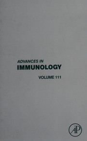 Cover of: Advances in immunology