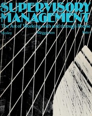 Cover of: Supervisory management