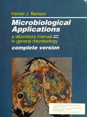 Cover of: Microbiological applications