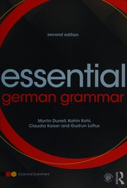 Cover of: Essential German grammar