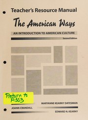 Cover of: The American ways