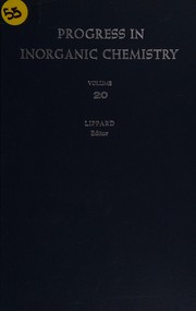 Cover of: Progress in inorganic chemistry