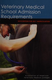 Cover of: Veterinary Medical School Admission Requirements