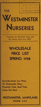 Cover of: Wholesale price list