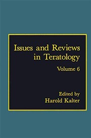 Cover of: Issues and Reviews in Teratology
