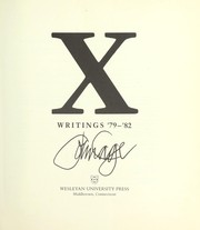 Cover of: X