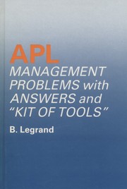 Cover of: APL