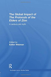 Cover of: The Global Impact of the Protocols of the Elders of Zion