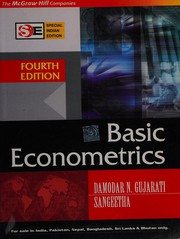 Cover of: Basic econometrics
