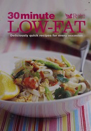 Cover of: 30 minute low-fat
