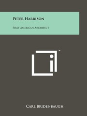 Cover of: Peter Harrison