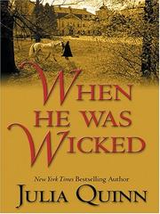 Cover of: When He Was Wicked
