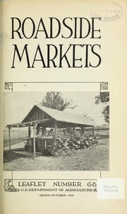 Cover of: Roadside markets