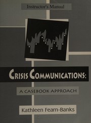 Cover of: Crisis Communications
