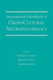 Cover of: International handbook of cross-cultural neuropsychology