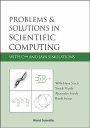 Cover of: Problems & solutions in scientific computing