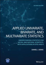Cover of: Applied Univariate, Bivariate, and Multivariate Statistics