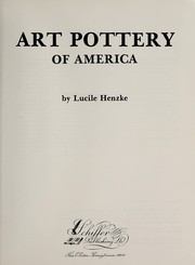 Cover of: Art Pottery of America