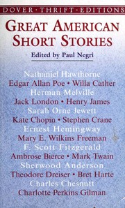 Cover of: Great American Short Stories