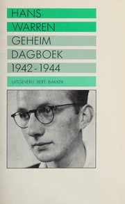 Cover of: Geheim dagboek