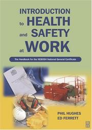 Cover of: Introduction to health and safety at work
