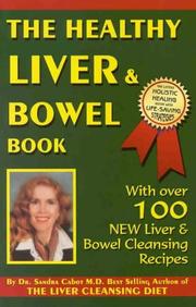 Cover of: The healthy liver & bowel book